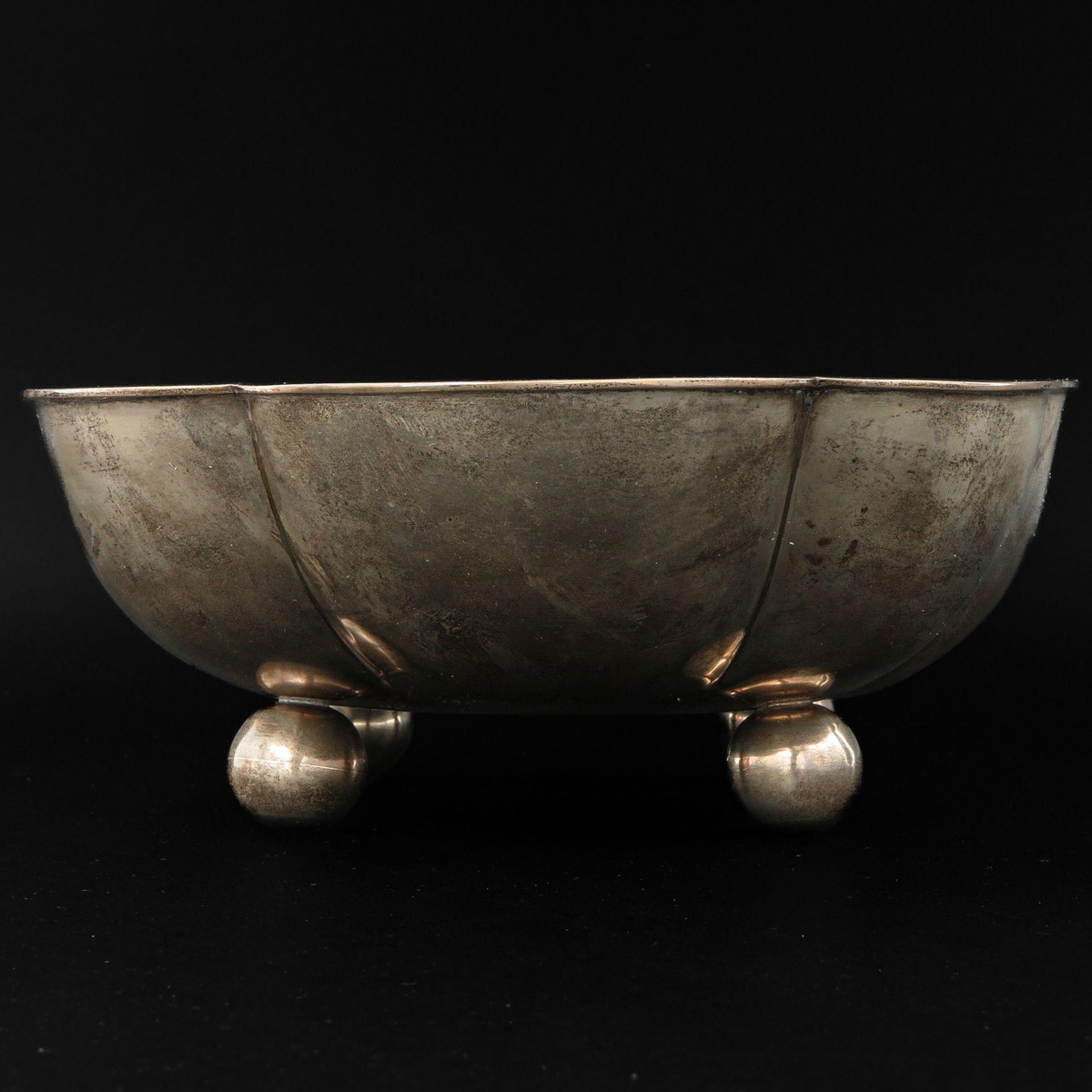 A Mexican Silver Dish - Image 4 of 7