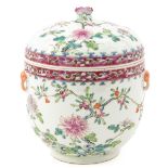 A Famille Rose Jar with Cover