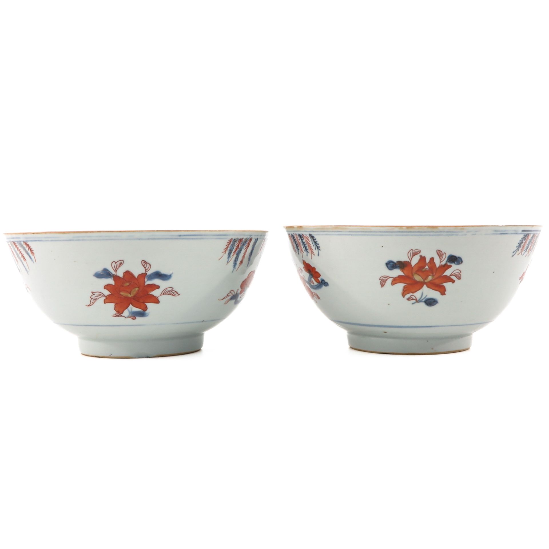 A Pair of Imari Bowls - Bild 3 aus 10