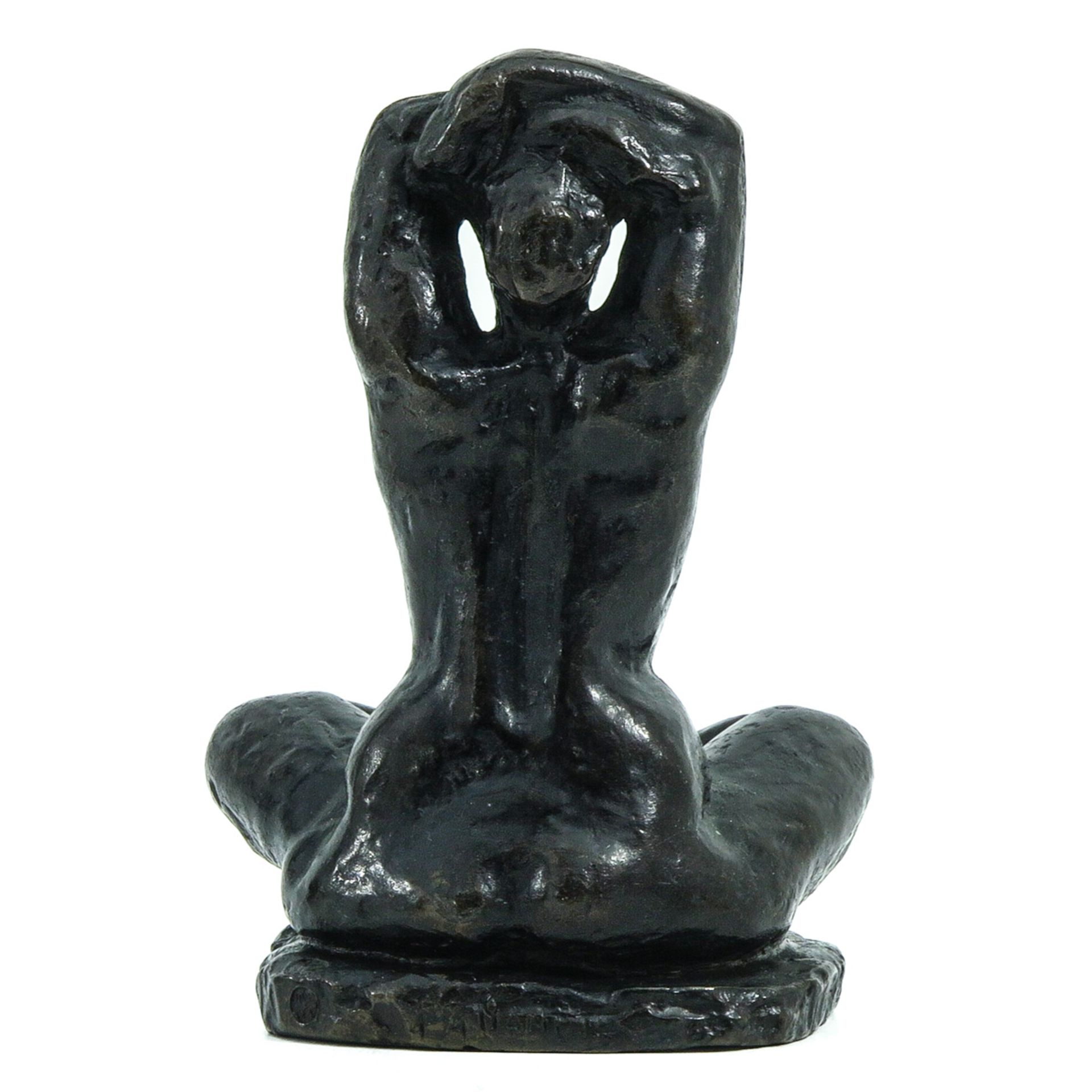 A Bronze Sculpture - Image 3 of 9