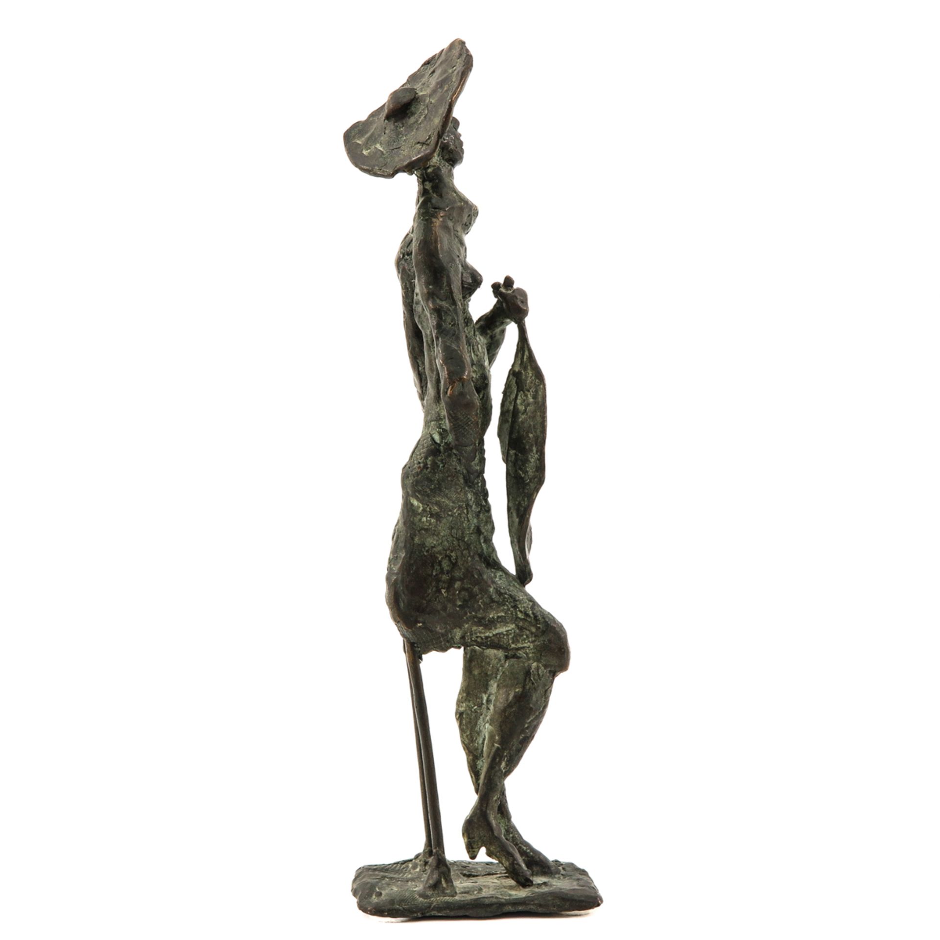 A Signed Bronze Sculpture - Image 4 of 9
