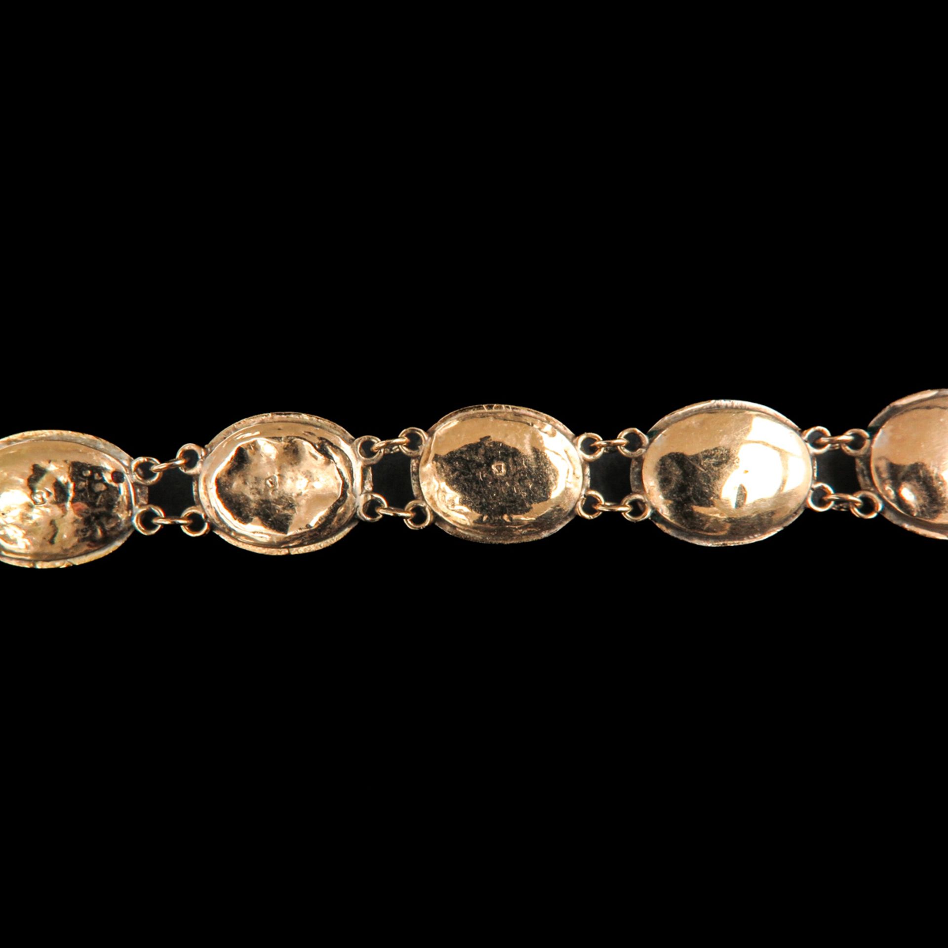 A 14KG Garnet Necklace - Bild 8 aus 8