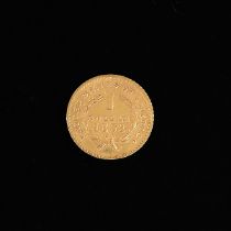 A 1 Dollar Gold Coin