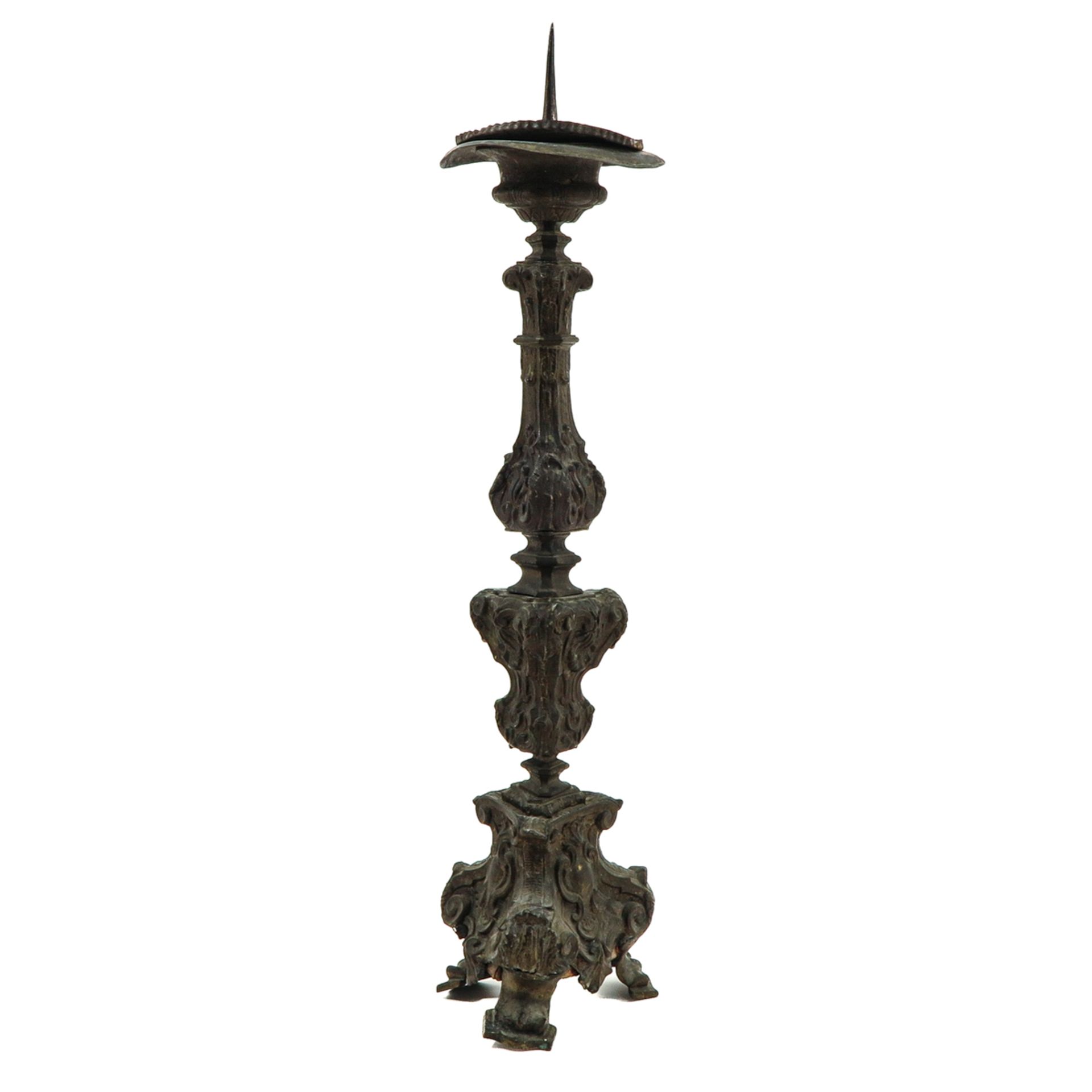 An 18th Century Candlestick - Image 3 of 7