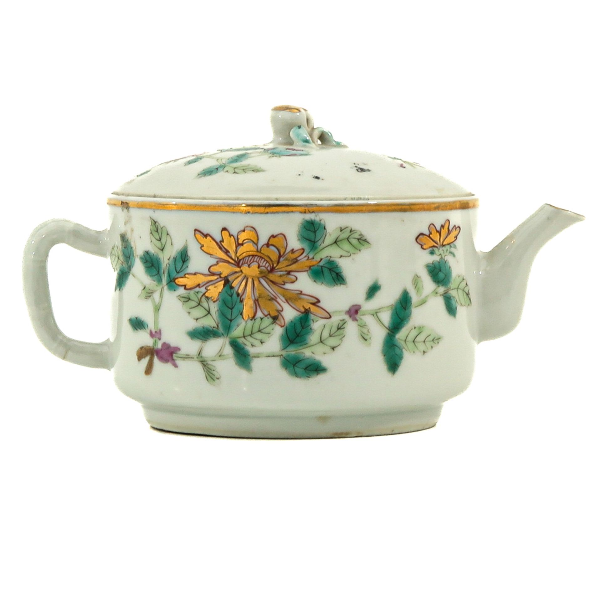 A Famille Rose Teapot - Image 3 of 10