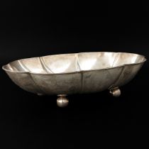 A Mexican Silver Dish