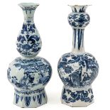 A Lot of 2 Delft Vases