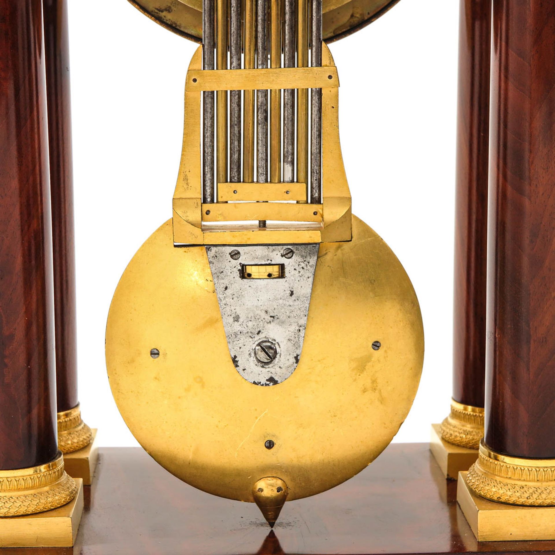 An Empire Portico Clock - Bild 8 aus 9