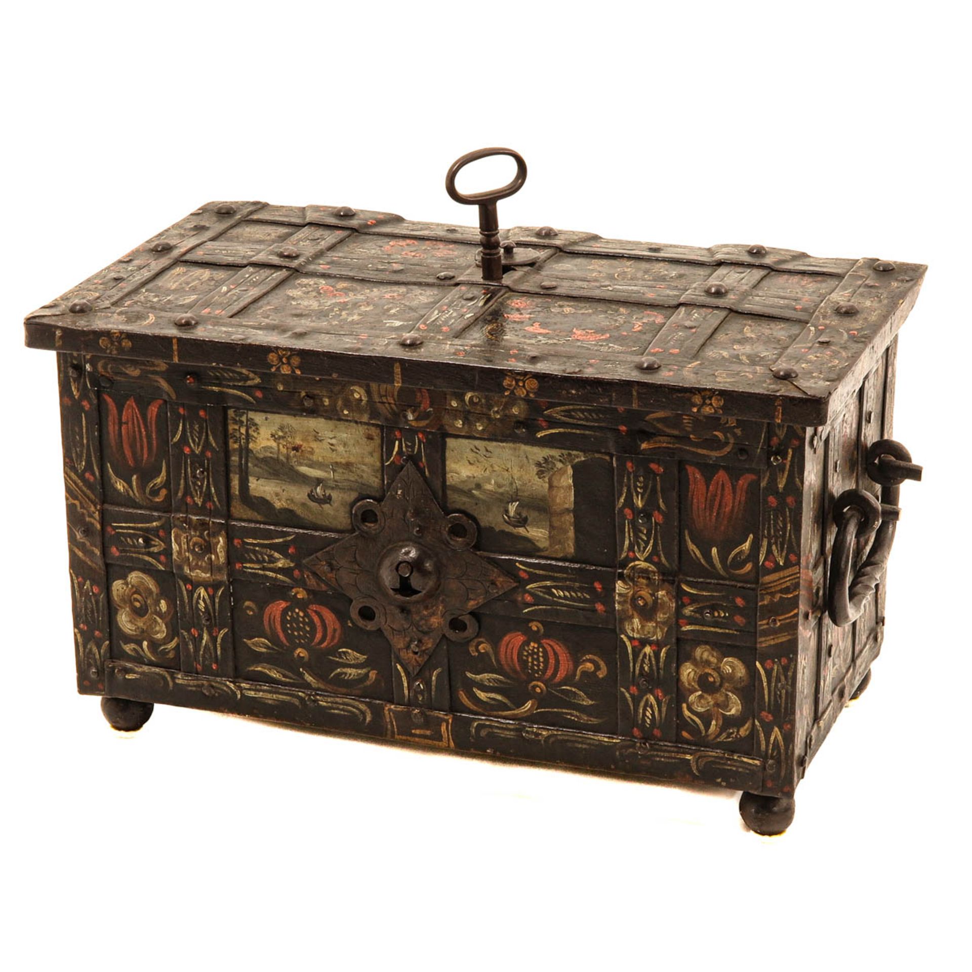 A Rare 17th Century Money Box