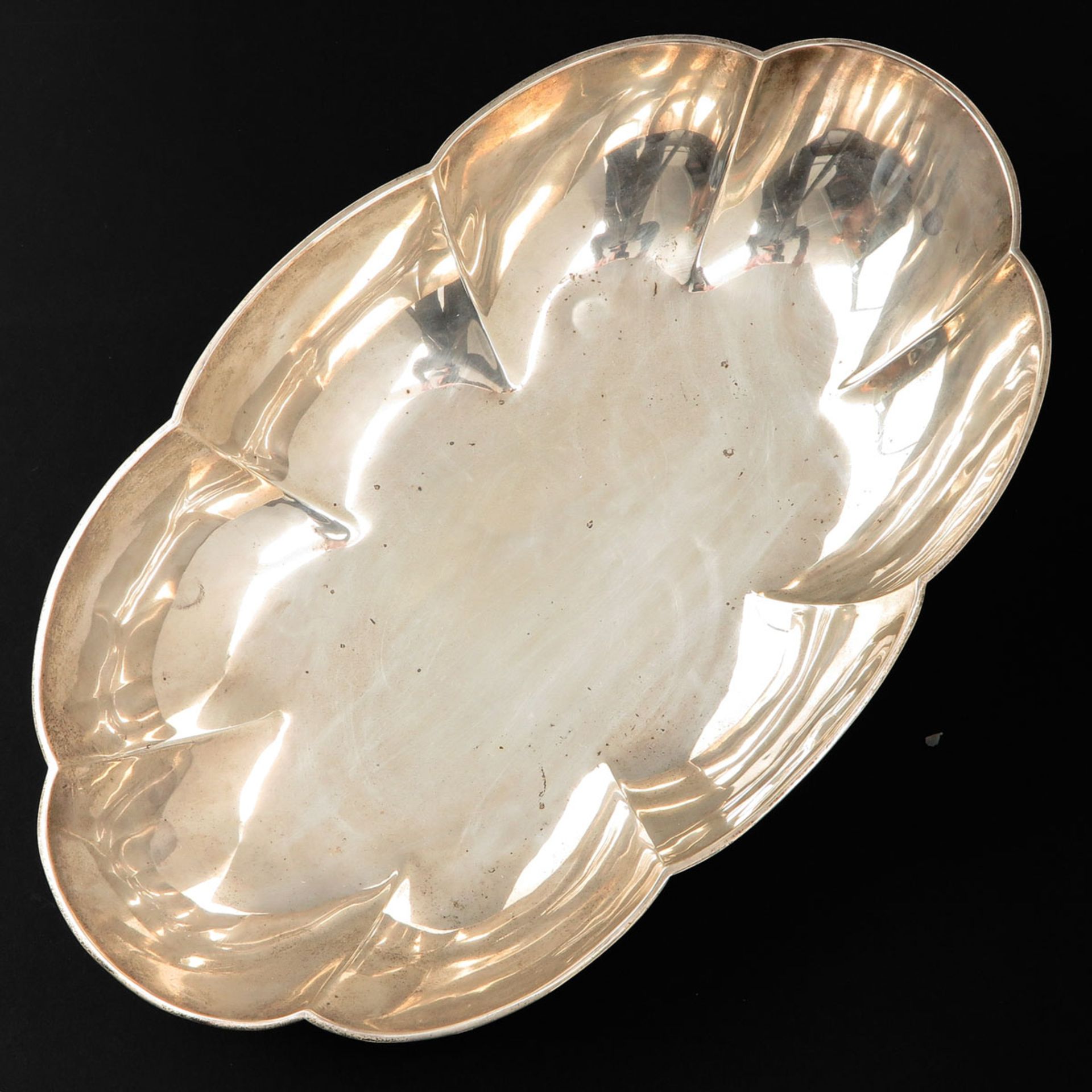 A Mexican Silver Dish - Image 5 of 7