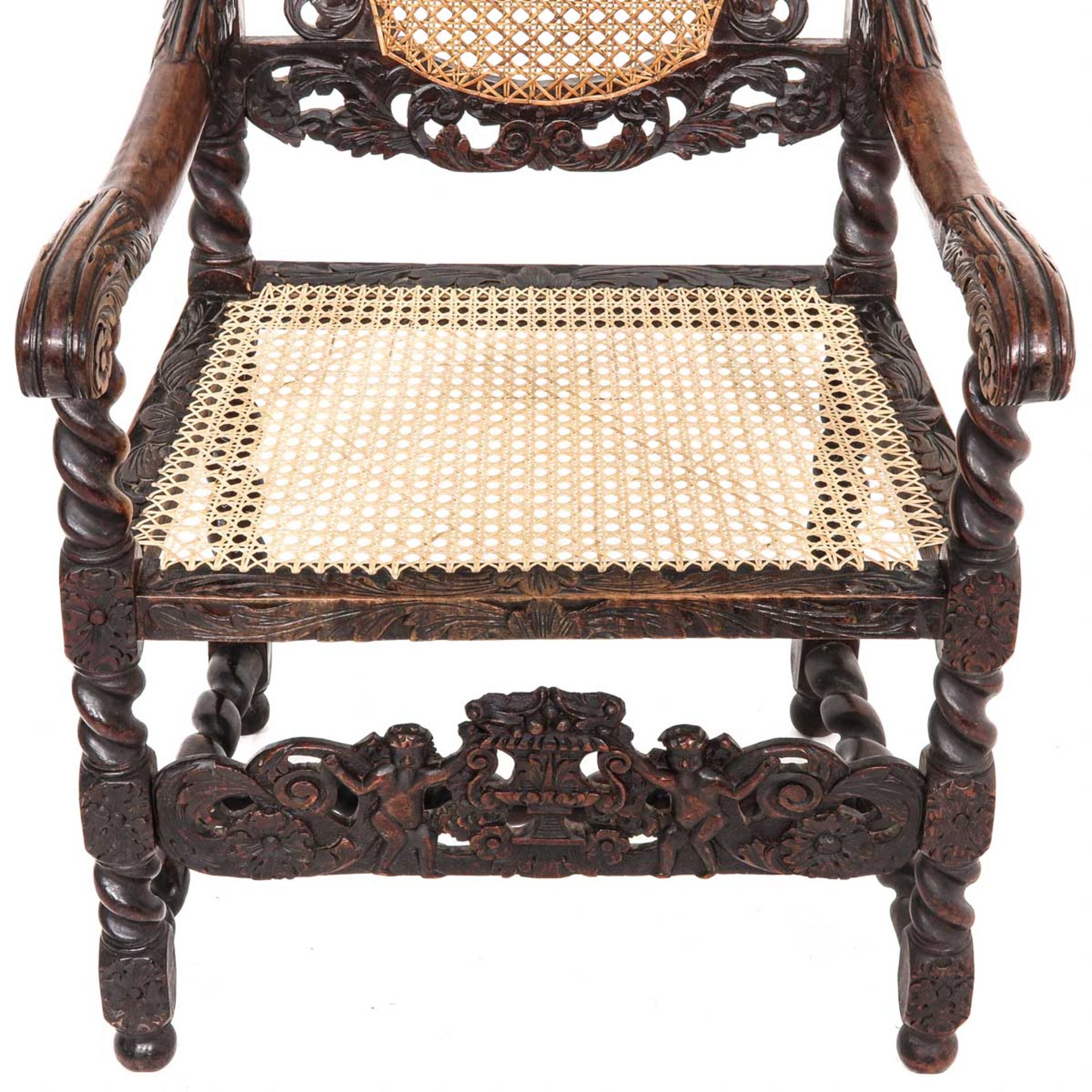 A Pair of William and Mary Chairs - Image 9 of 10