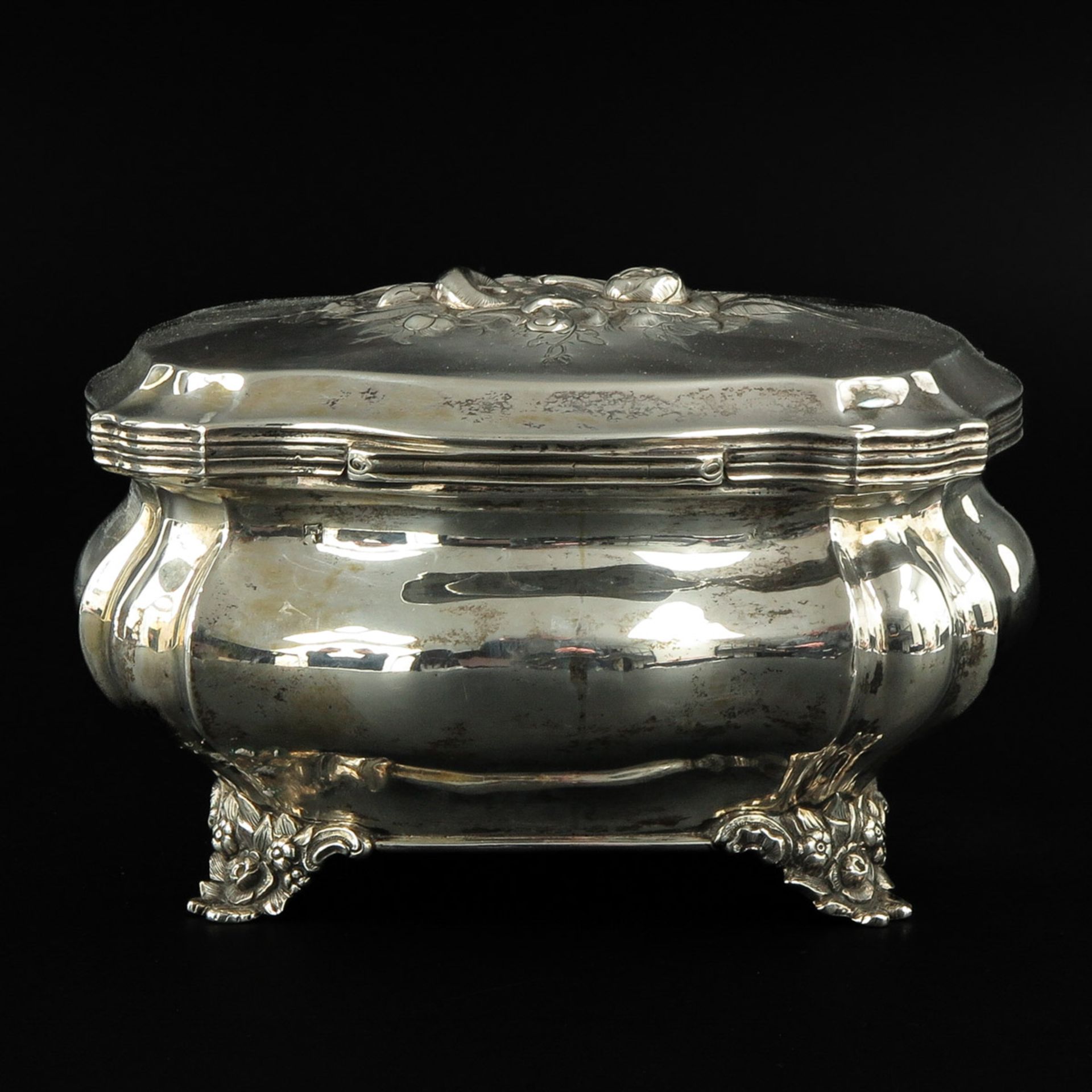 A Dutch Silver Cook Jar - Image 3 of 8