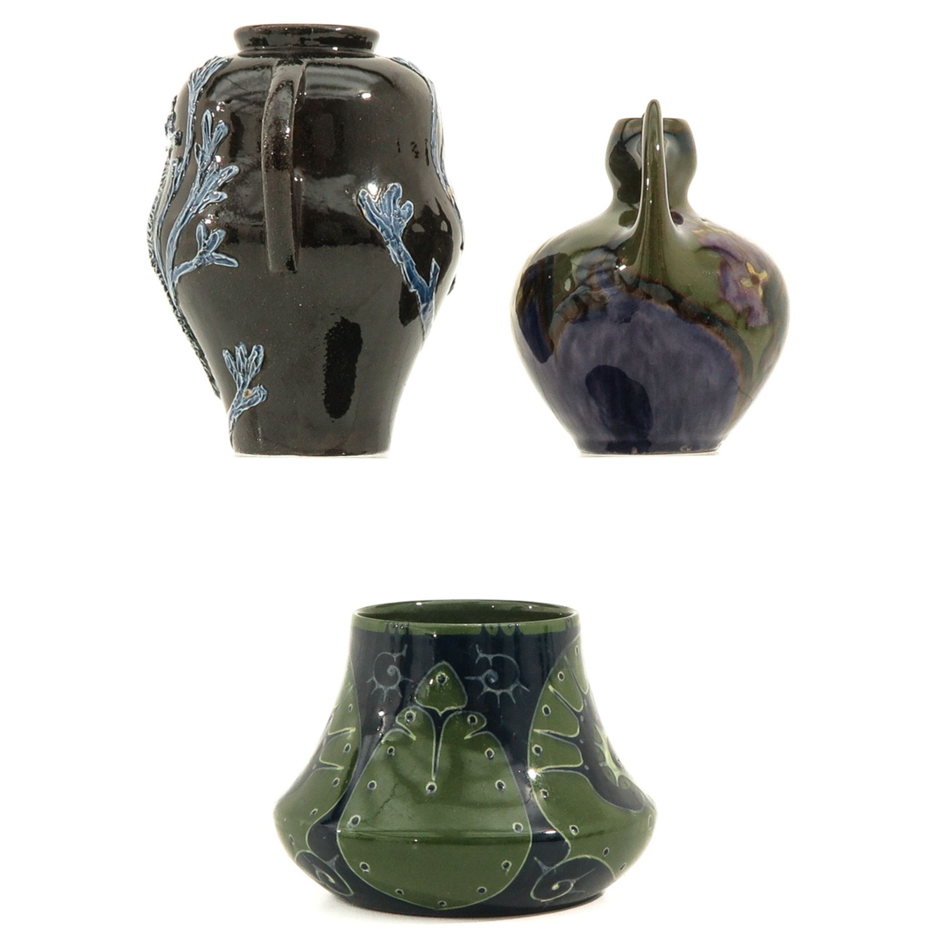 A Lot of 3 Distel Vases - Image 2 of 9