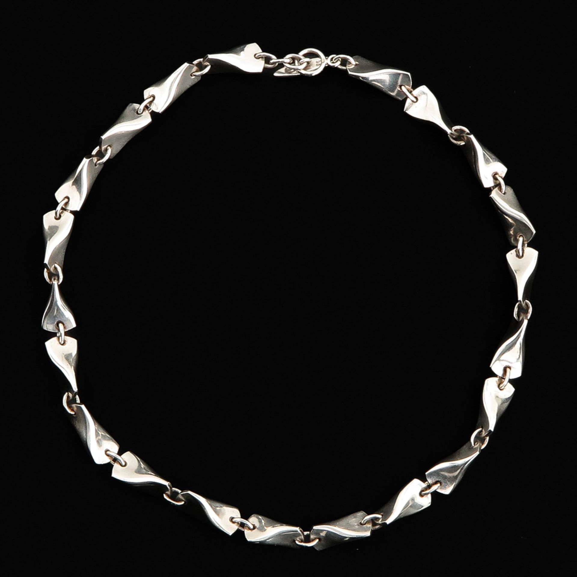 A Silver Hans Hansen Necklace - Image 3 of 4