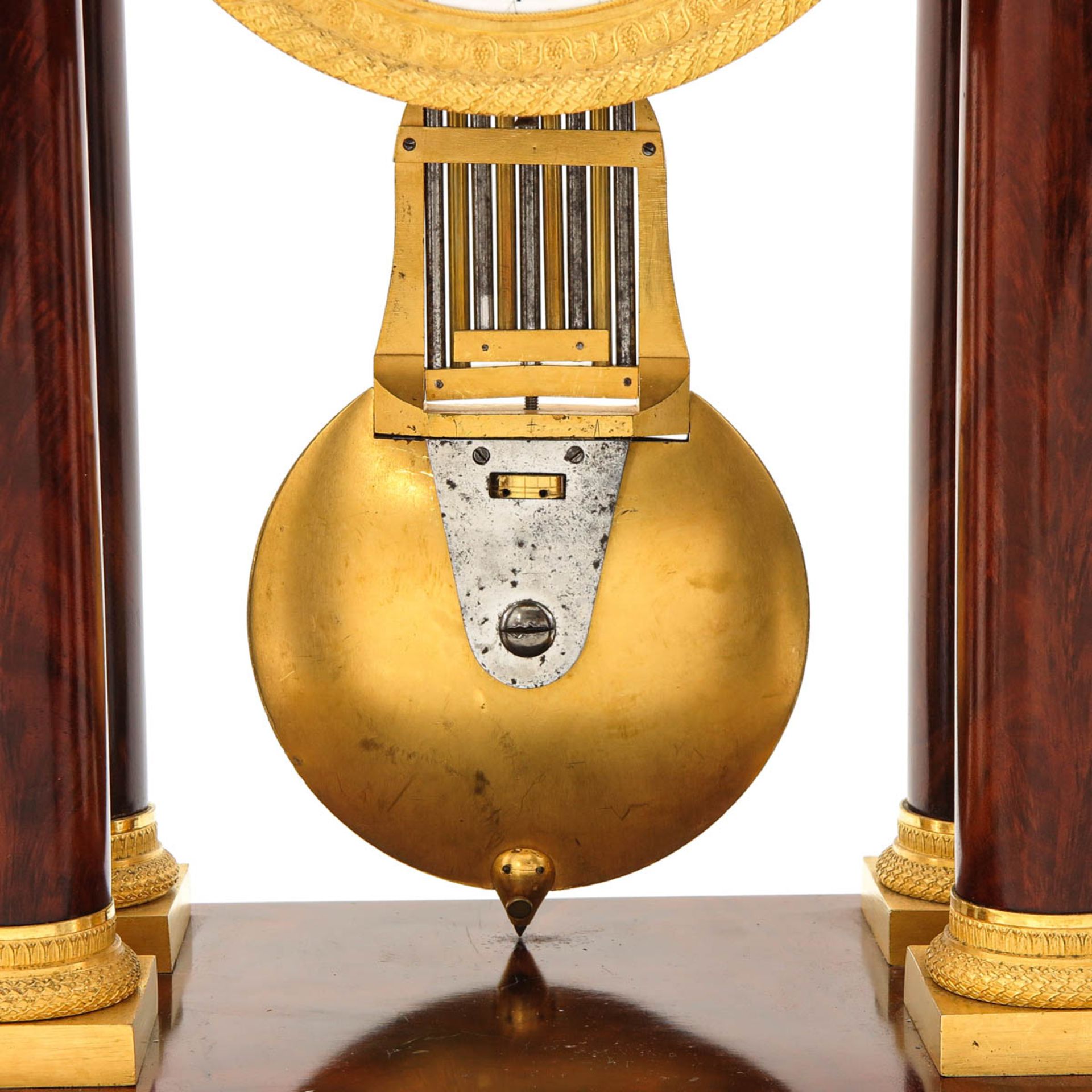 An Empire Portico Clock - Bild 9 aus 9