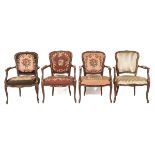 A Lot of 4 Armchairs