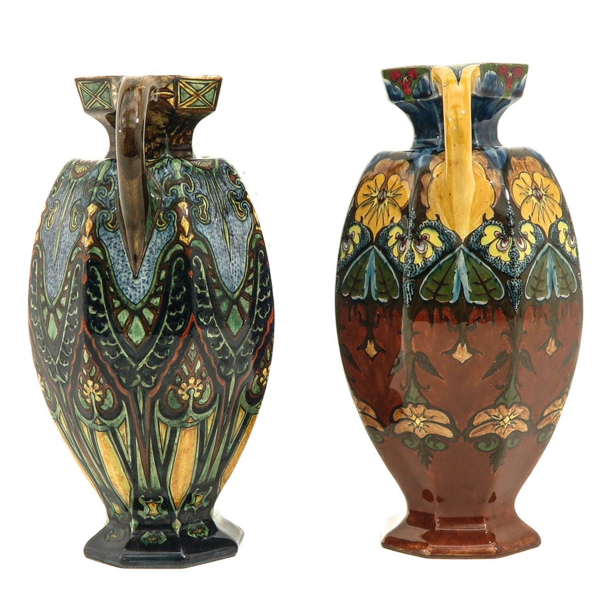 A Lot of 2 Rozenburg Vases - Image 2 of 10