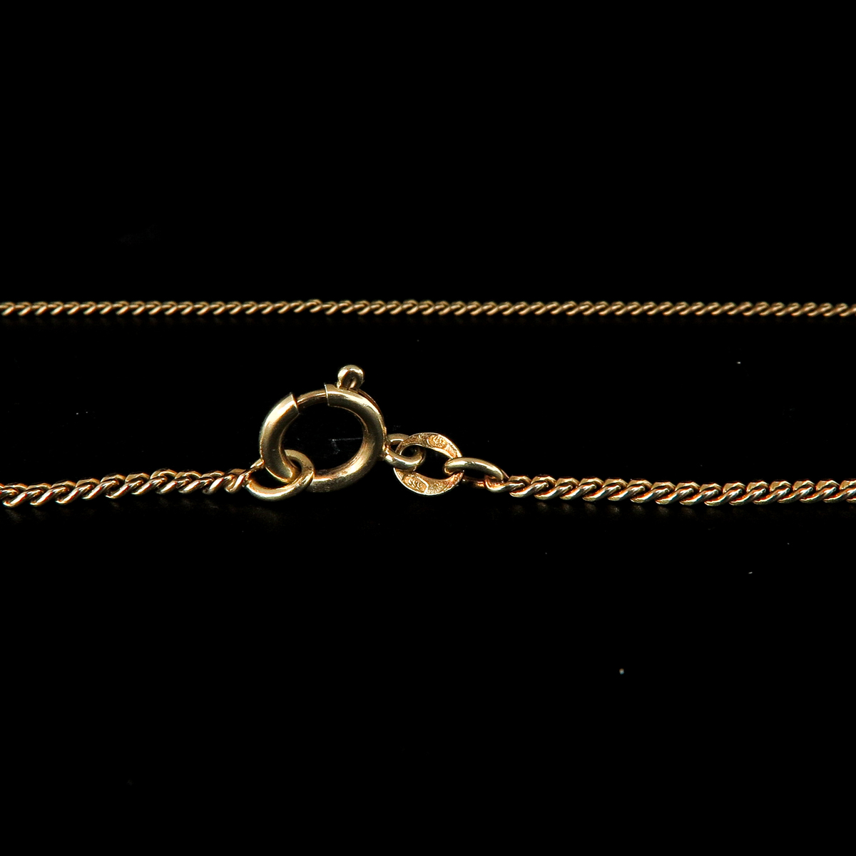 A Lot of 2 14k Gold Necklaces - Image 6 of 8