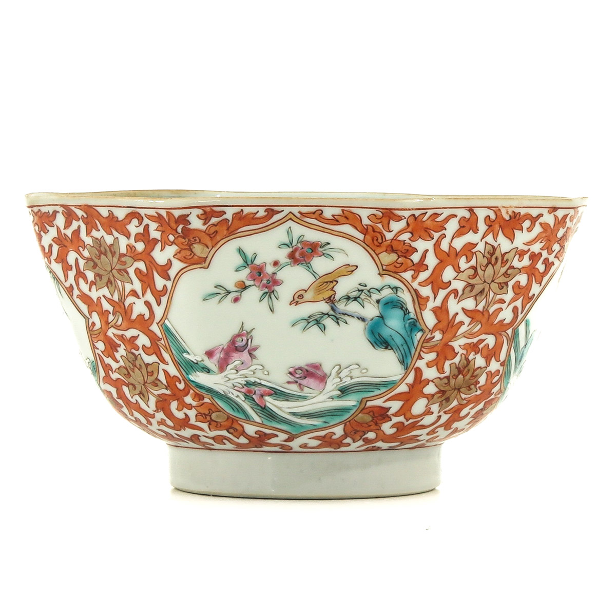 A Polychrome Decor Bowl - Image 2 of 9