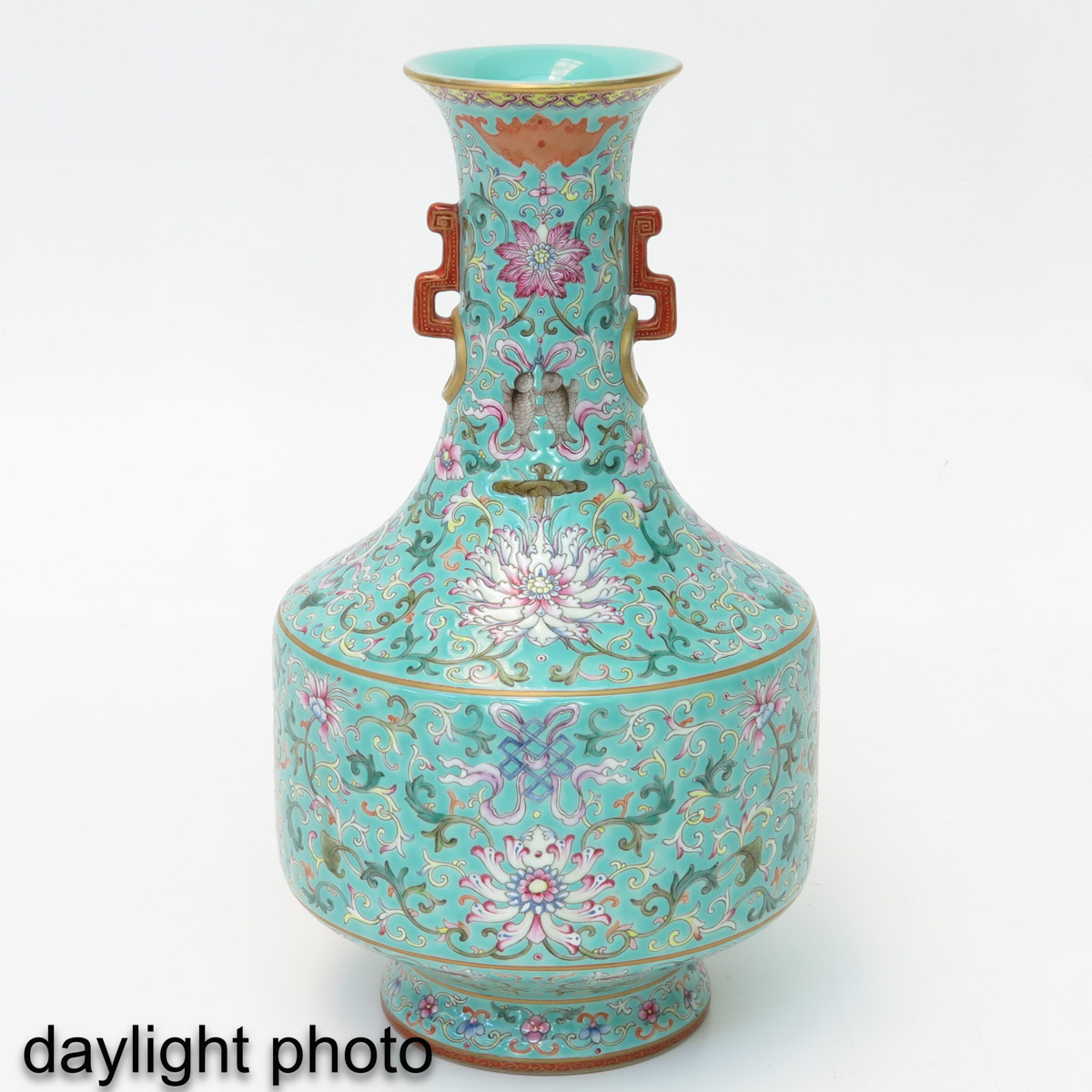 A Famille Rose Vase - Image 7 of 10