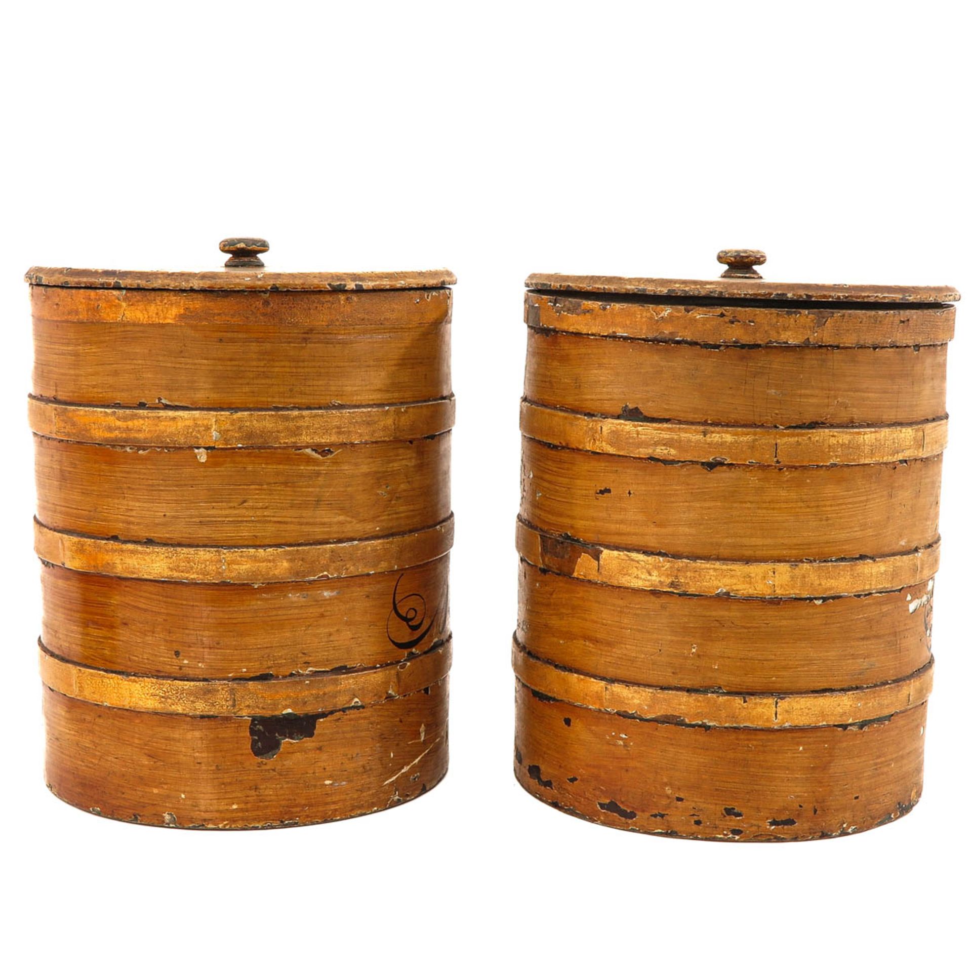 A Pair of Wooden Barrels - Image 4 of 9