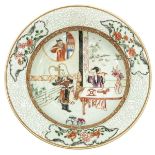 A Polychrome Decor Plate