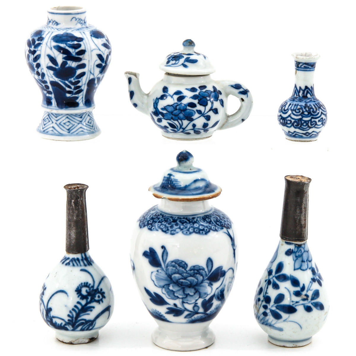 A Collection of Miniature Porcelain