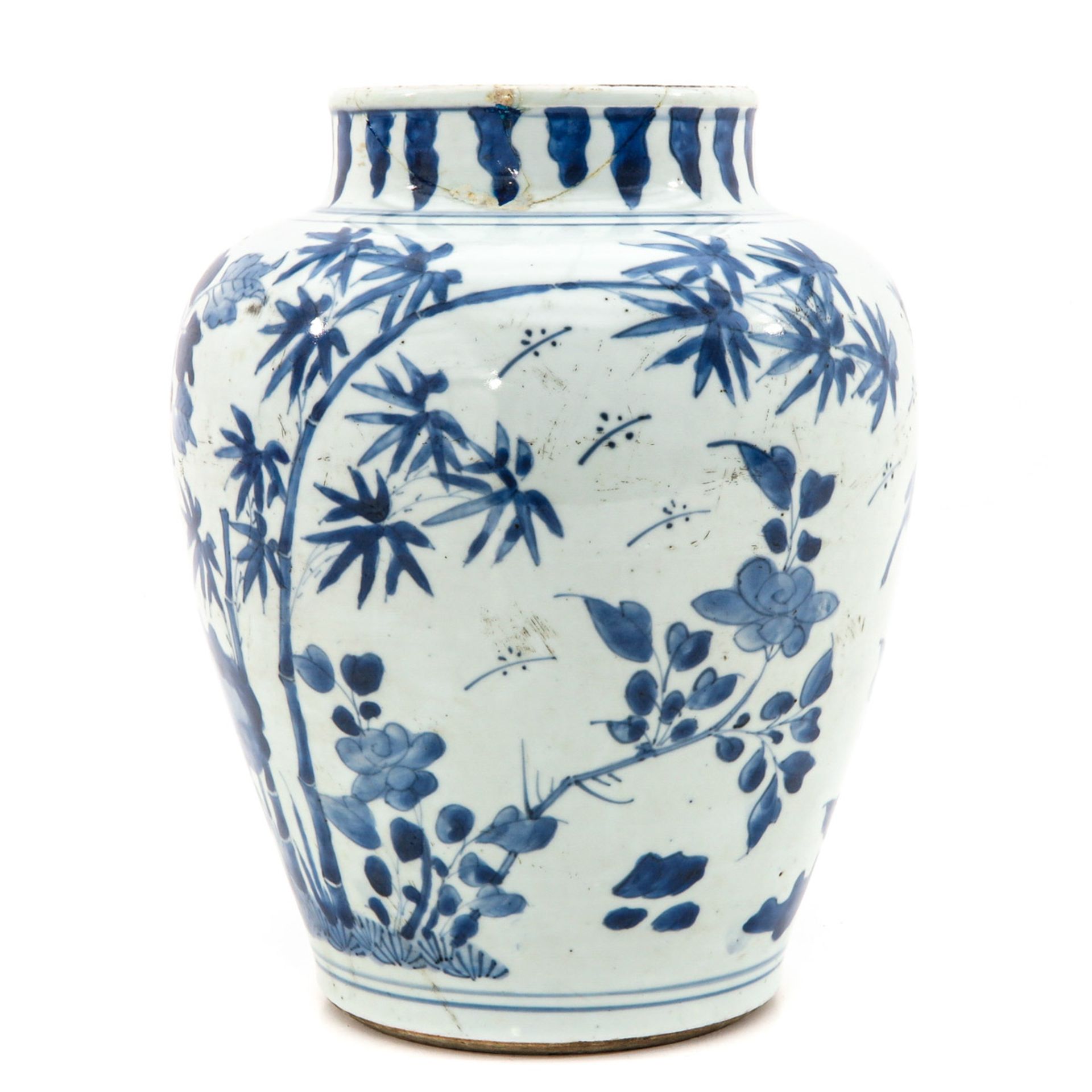 A Blue and White Jar - Image 2 of 9