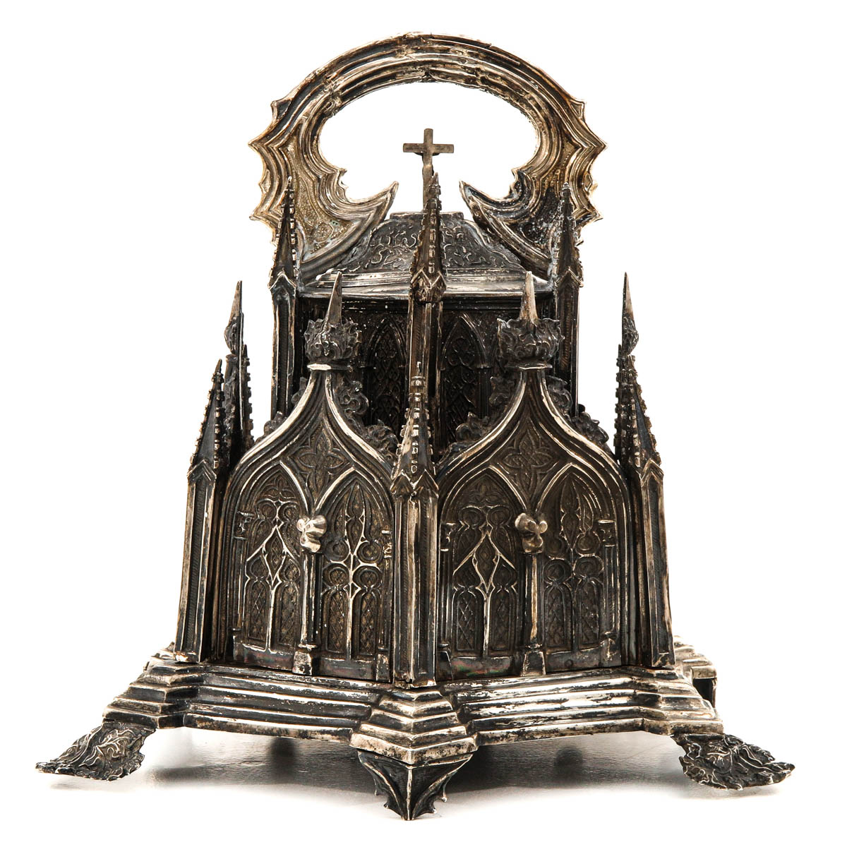 A Dutch Silver Altar Bell - Image 3 of 10