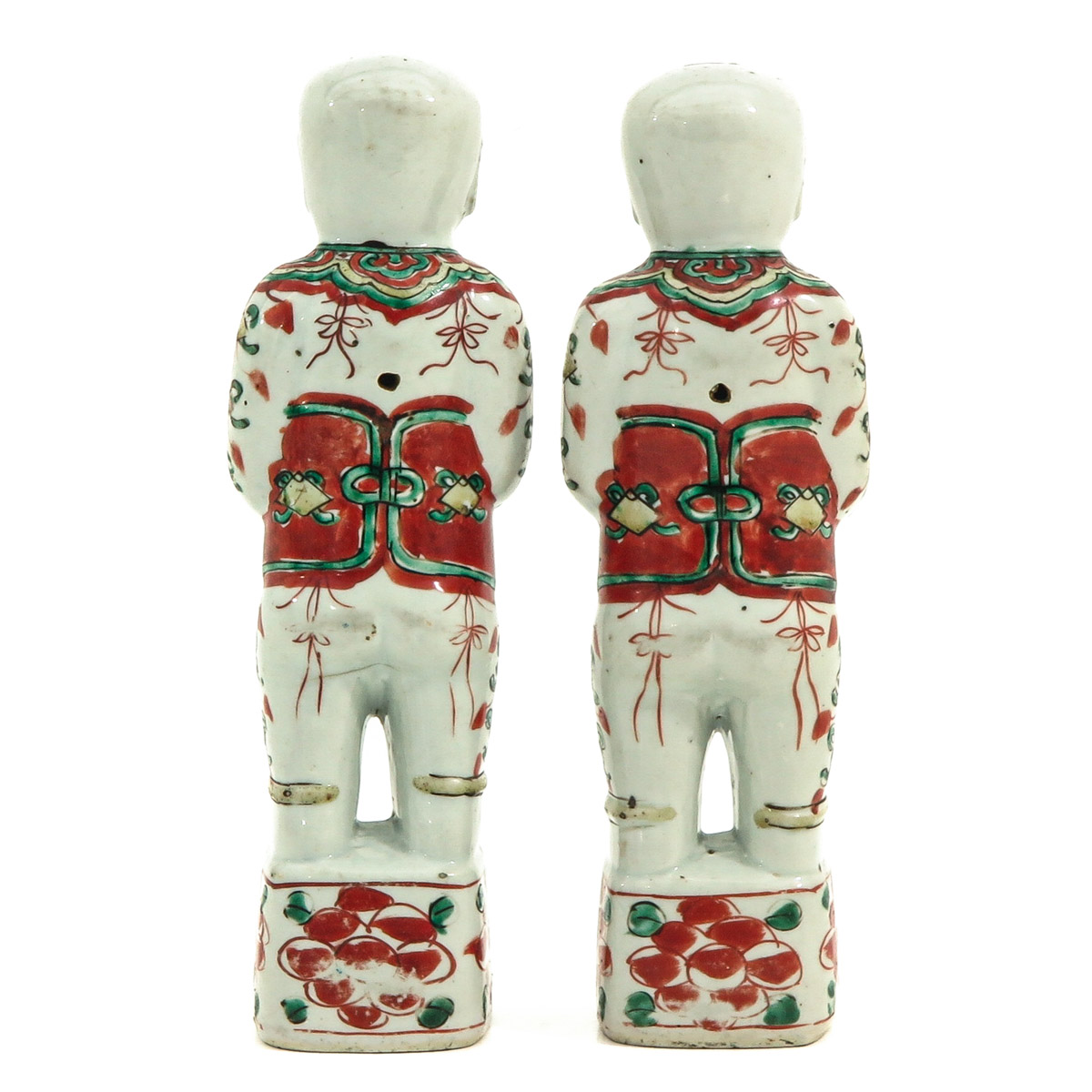 A Pair of Chinese Boy Sculptures - Image 3 of 9