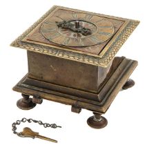 A 17th Century German Box Clock