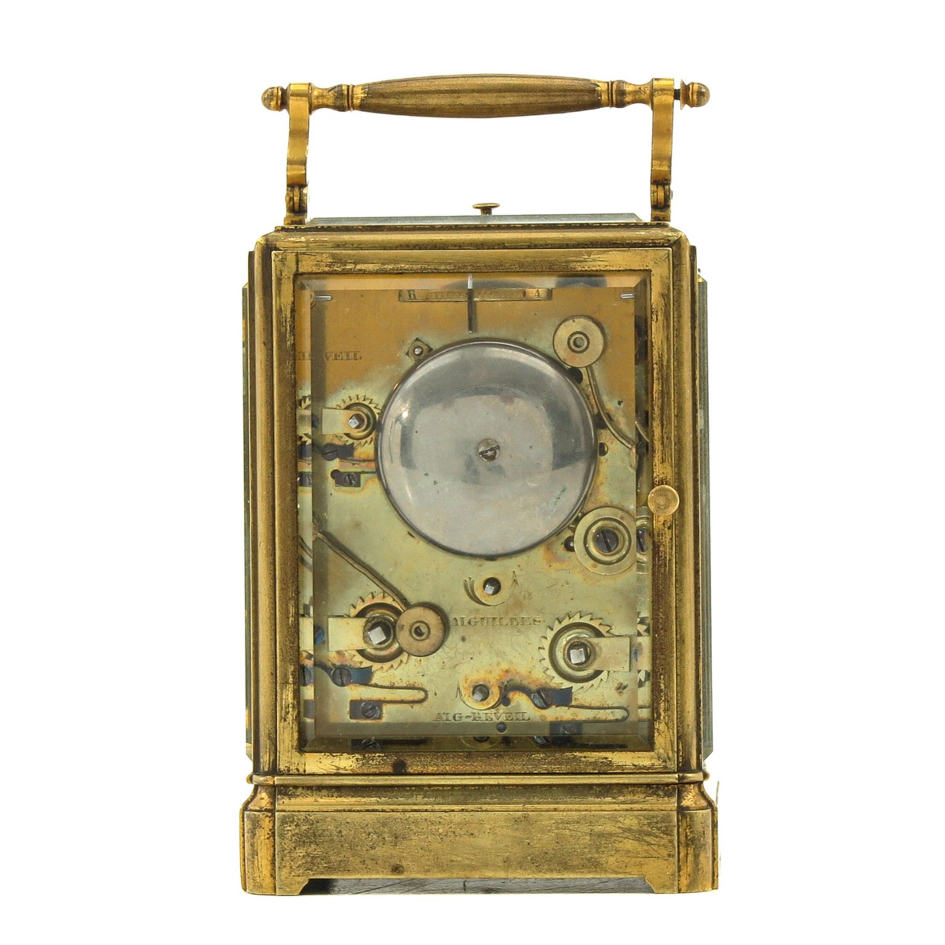 Carriage clock - Image 3 of 9