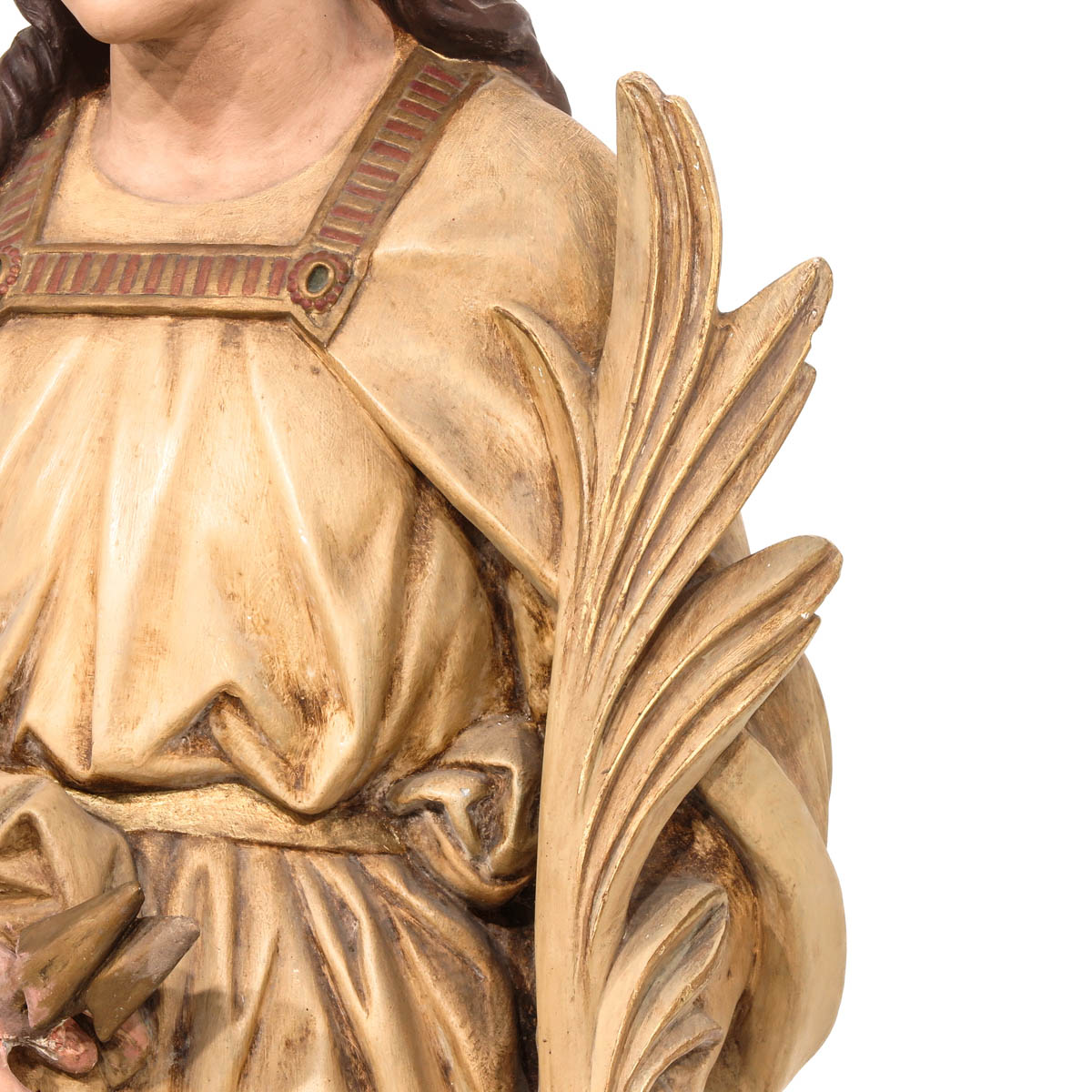 A 19th Century Sculpture of Saint Filomena - Image 9 of 10