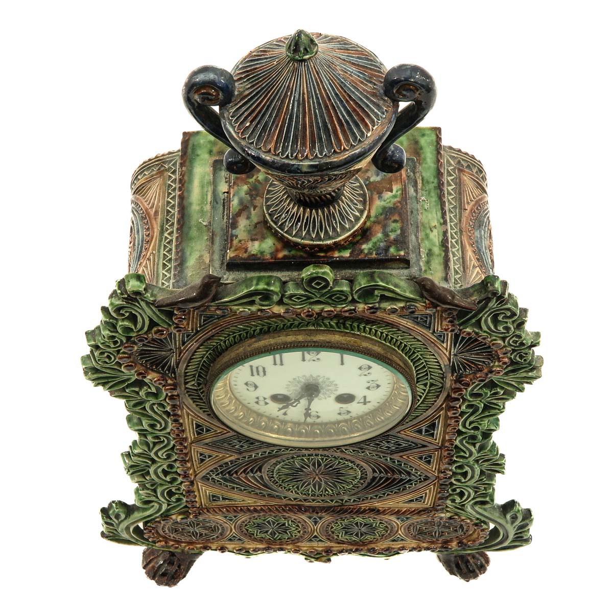 A Cornelis Steenstra Mantel Clock - Image 5 of 10