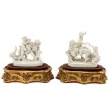 A Pair of 18th Century Sculptures