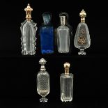 A Lot of 5 Perfume Bottles