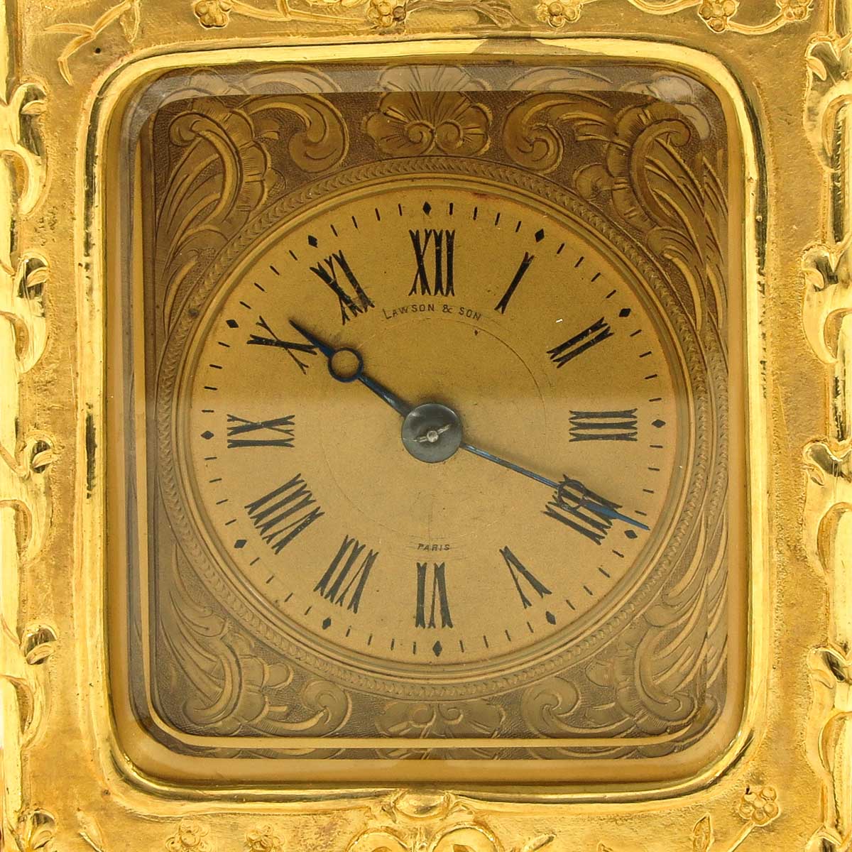 A Signed Carriage Clock - Image 6 of 10