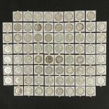 A Collection of 76 Coins