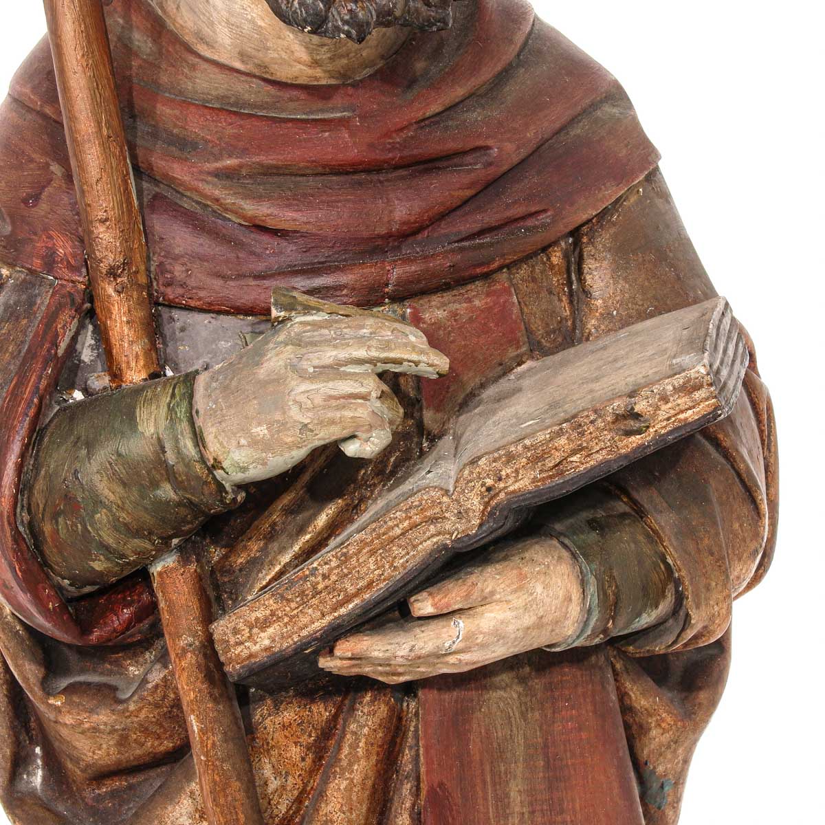 A 19th Century Religious Sculpture - Image 7 of 9