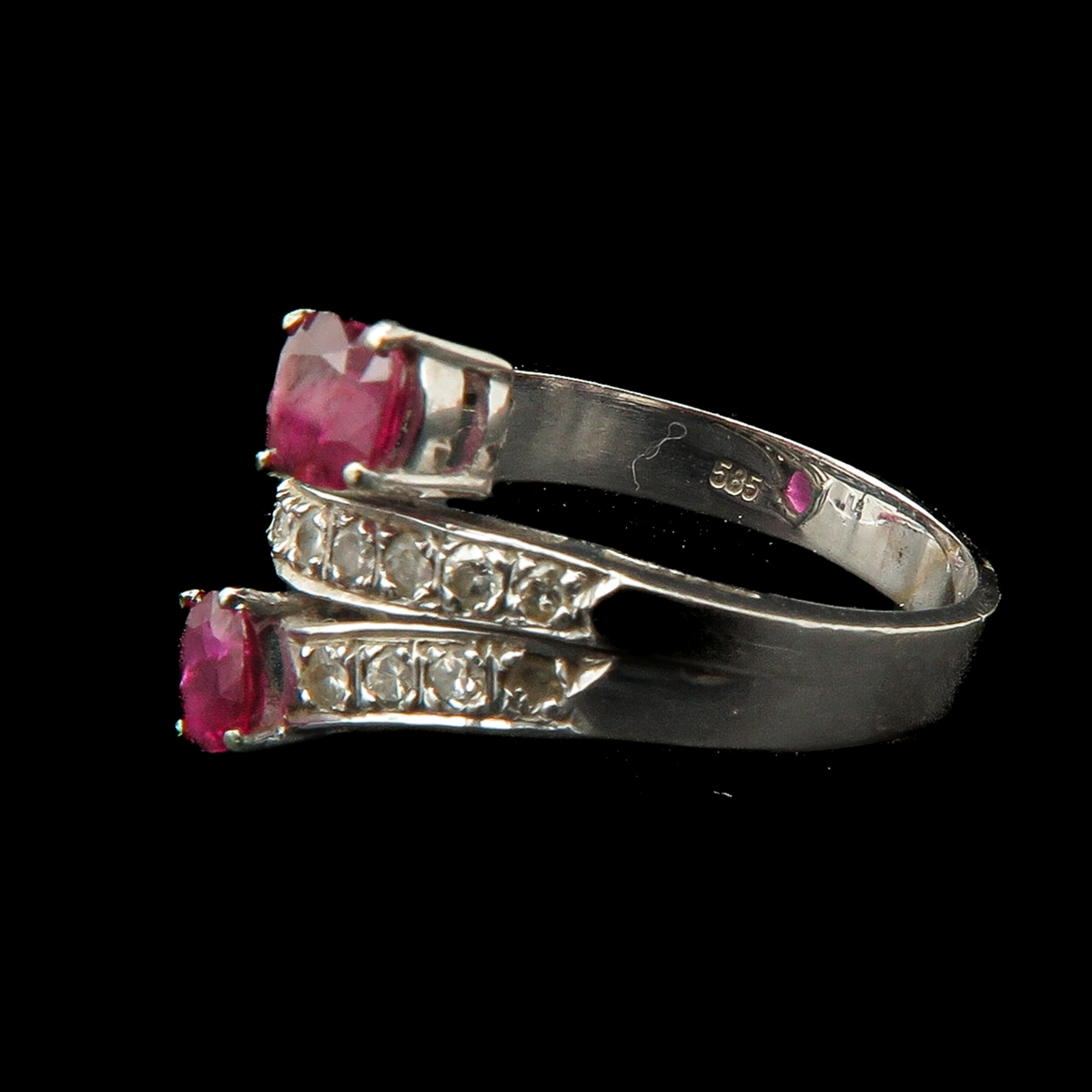 A Diamond and Ruby Ring and Bracelet - Image 6 of 7