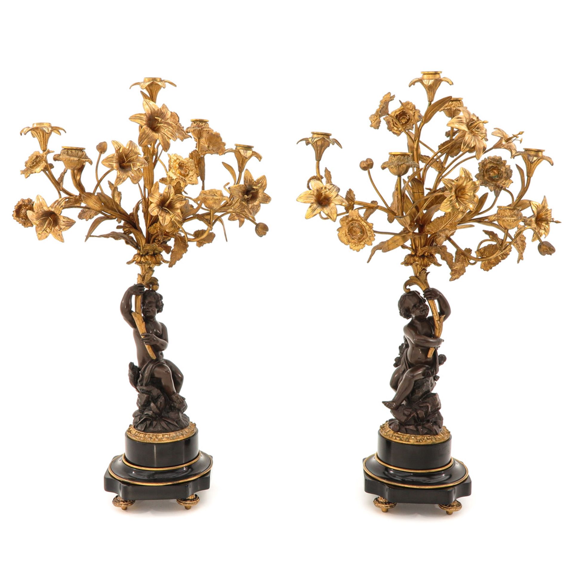 A 19th Century Pair of Candlesticks