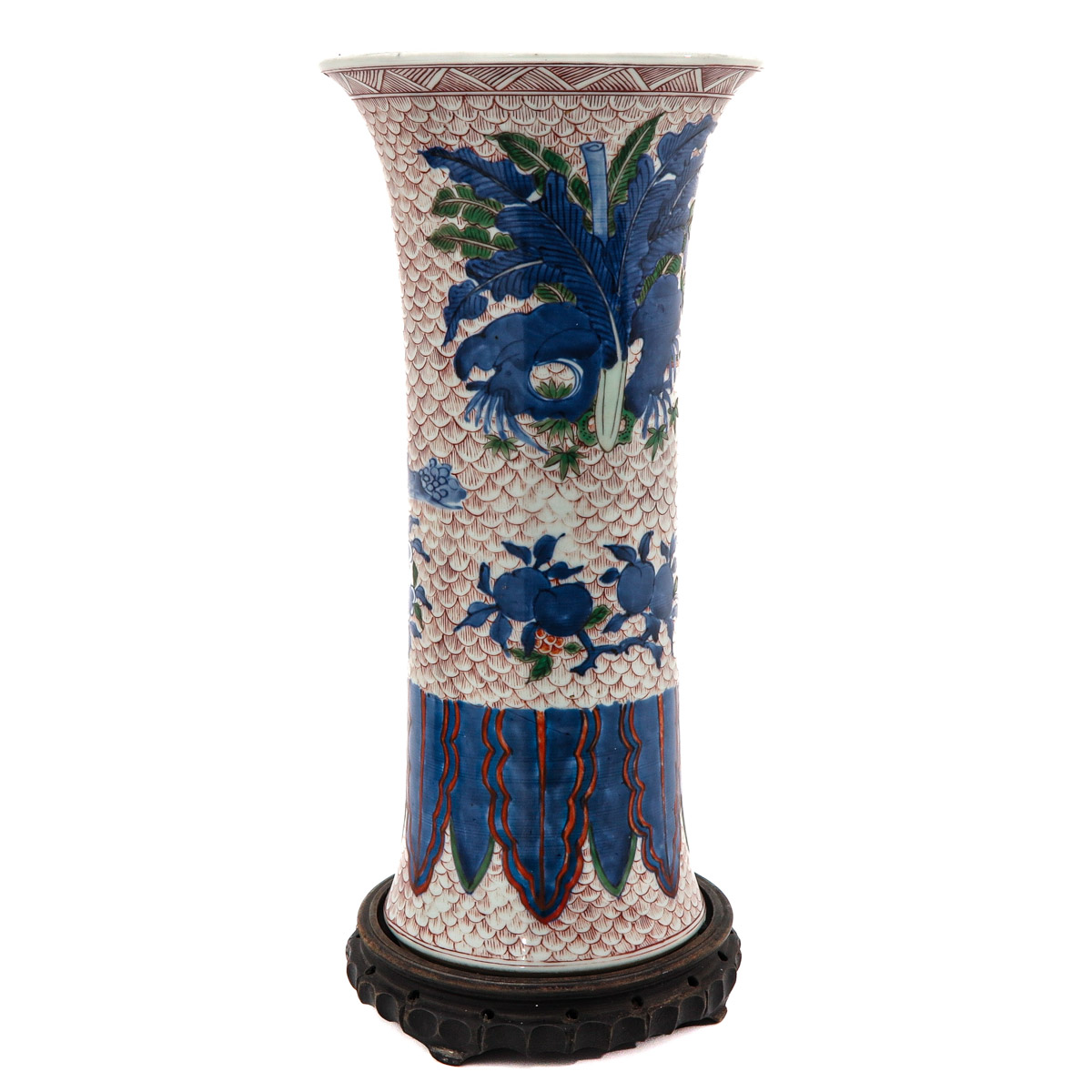 A Polychrome Decor Vase - Image 3 of 9