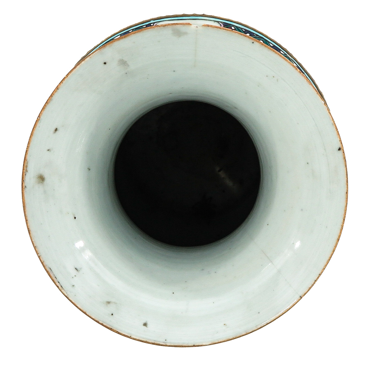 A Polychrome Decor Vase - Image 5 of 10