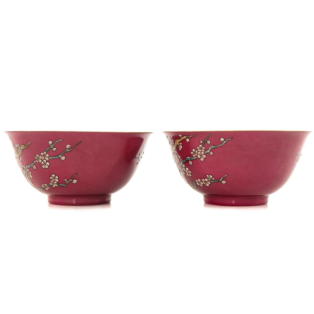 A Pair of Ruby Bowls - Image 2 of 9