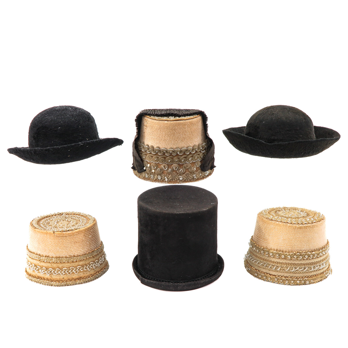 A Lot of 6 Hats and 1 Purse - Image 3 of 10