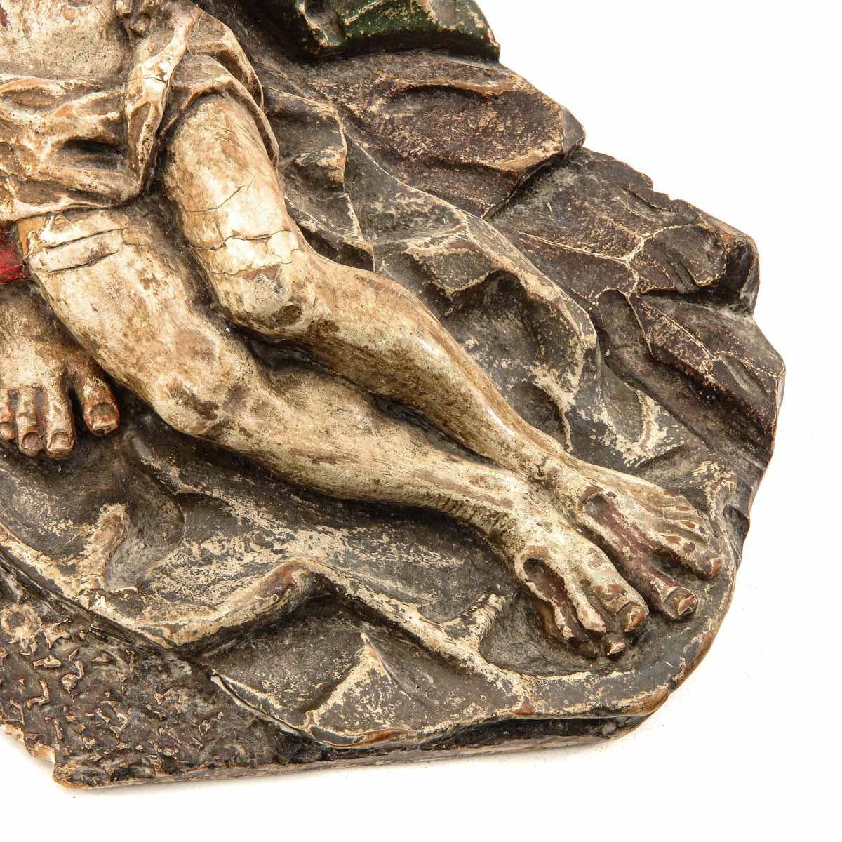 An 18th Century Pieta Sculpture - Image 8 of 8