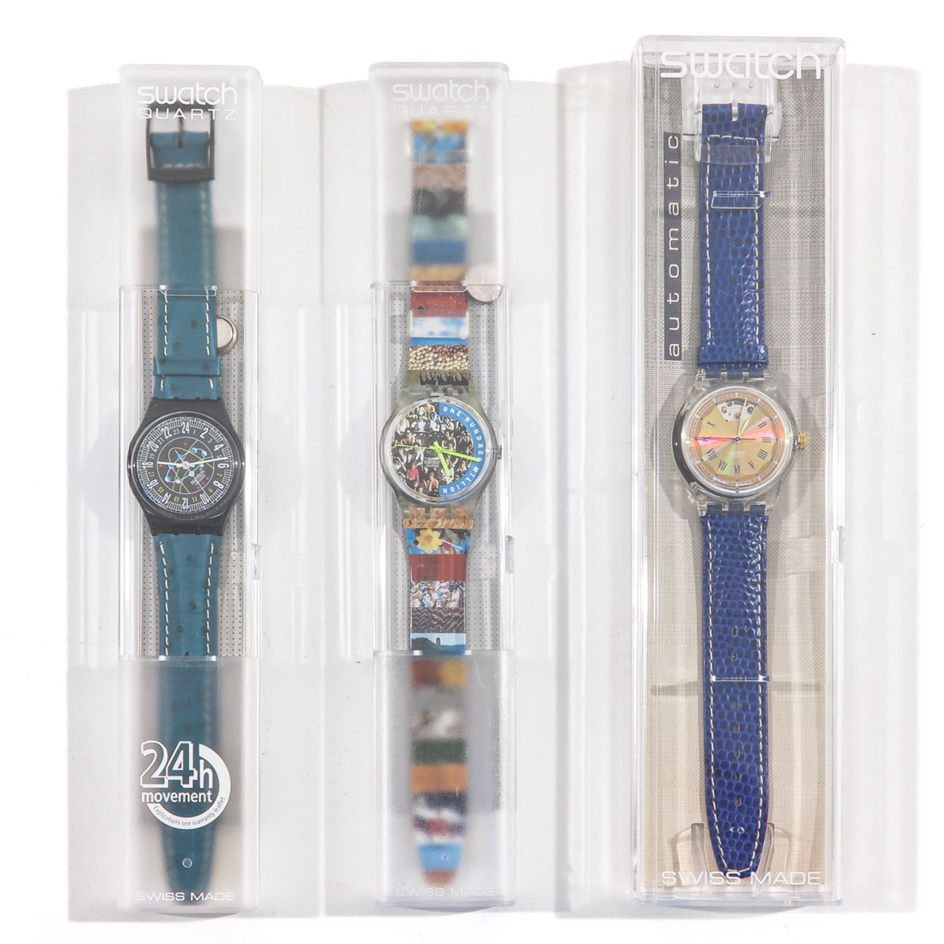 A Collection of 10 Swatch Watches - Bild 5 aus 8