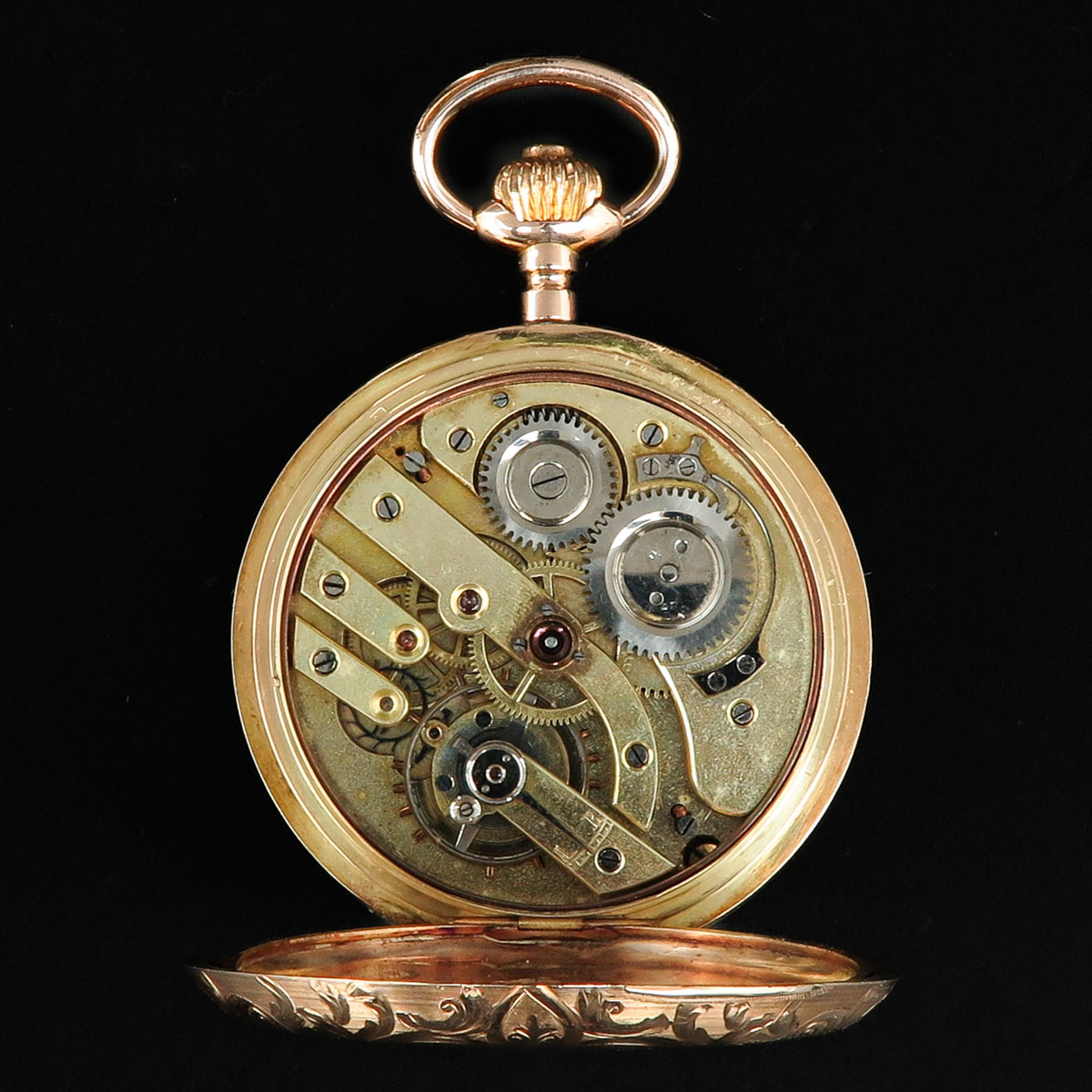 A 14k Gold Pocket Watch - Image 4 of 8
