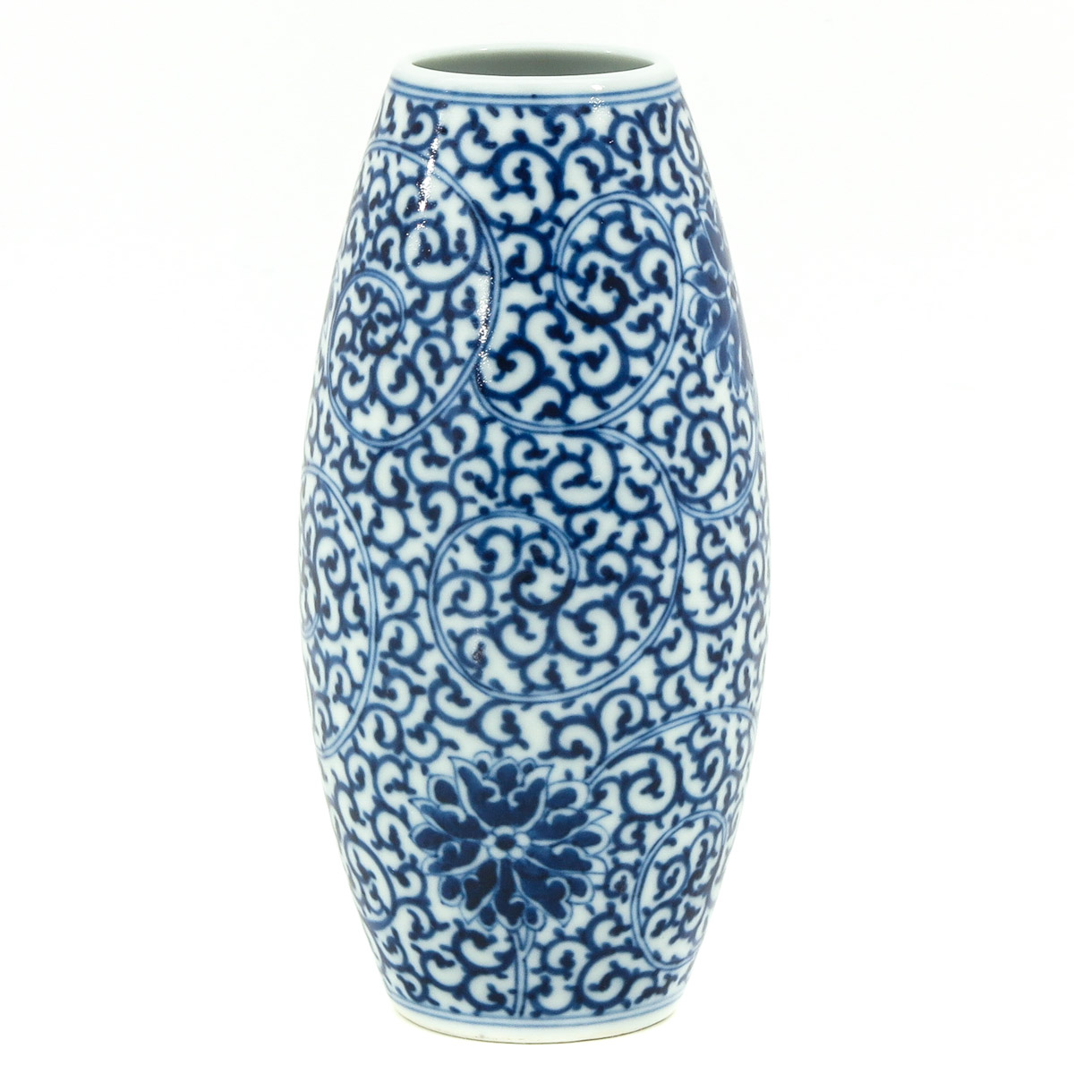 A Blue and White Vase