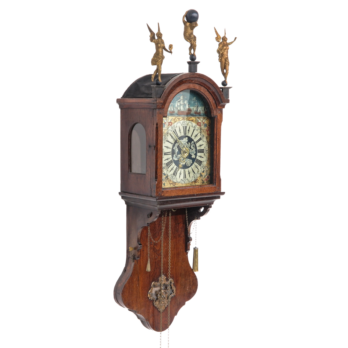 A Dutch Hanging Clock - Image 2 of 10